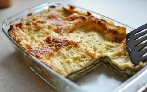 Lasagne ze szpinakiem i fetą: odkryj kremowe sosy bez pomidorów