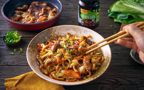 Przepisy na wieprzowinę teriyaki, które zachwycą Twoje podniebienie