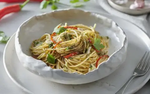 Proste spaghetti z chili – szybki przepis na pyszne danie z czosnkiem