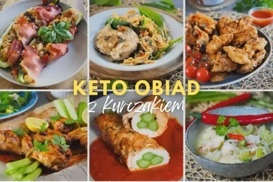 Szybki obiad keto: faszerowana cukinia, kurczak z szparagami, skrzydełka i inne pyszności.