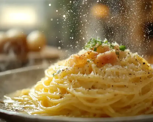Idealna carbonara: Jak zrobić kremowy sos, by jajka się nie ścięły?