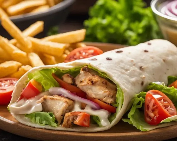 Ile kalorii ma kebab w tortilli z frytkami? Zaskakujące fakty o kaloriach