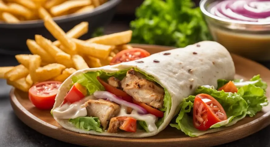 Ile kalorii ma kebab w tortilli z frytkami? Zaskakujące fakty o kaloriach
