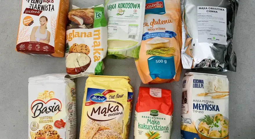 Różne rodzaje mąk: pszenna, orkiszowa, owsiana, kokosowa, kukurydziana. Jaka mąka do ciasta drożdżowego będzie najlepsza?